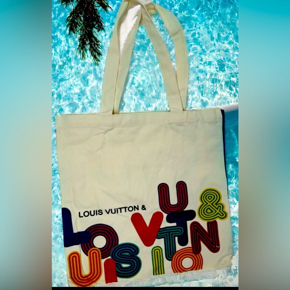 Louis V Eco Tote Designed For Shenzhen Expo and Museum in China - NWOT